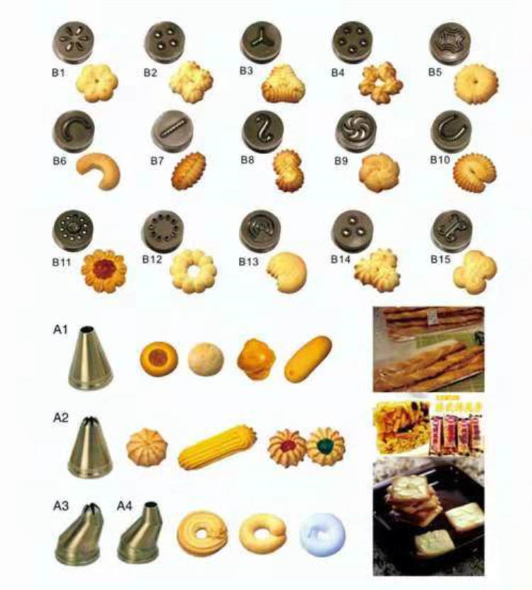Industrial Small Automatic Coconut Cookies Making Machine PLC Control