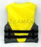 Jetski Yellow Color Water Sports Leisure Life Jacket Flotation Adult Life Vest