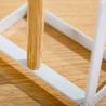 Buy cheap Disassembly Wire Bamboo Kitchen Paper Roll Holder Restaurant Paper Towel Holder Steel Kitchen Tissue Holder from wholesalers