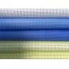 Buy cheap Clean Room ESD Fabric Woven Polyester Fabrics 5mm Grid White Blue Yellow Color from wholesalers