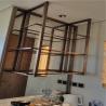 Buy cheap luxury gold stainless steel modern bookcase storage rack bookshelf from wholesalers