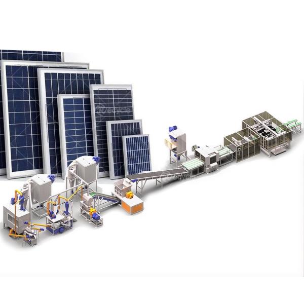 Buy cheap Henan PV Panel Recycling Line 100% Recycling Weight KG 20000 kg Efficiency Advantage from wholesalers