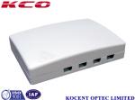 4 Core Fiber Optic Liu Box SC FC LC ST E2000 Type FTTH Outdoor