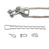 Buy cheap Aluminum Full Tension Guy Grip Suspension Clamps for Overhead Cables Durable Design from wholesalers
