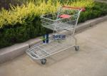 Heavy Duty Metal Shopping Trolley Folding 4 Wheel Supermarket Shopping Carts