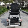 Buy cheap Aluminum Handicapped Foldable Power Electric Wheelchair 6km/H from wholesalers