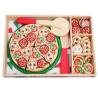 Buy cheap 64 Pcs Pretend Play Wooden Pizza Toy For Children Food Cooking from wholesalers