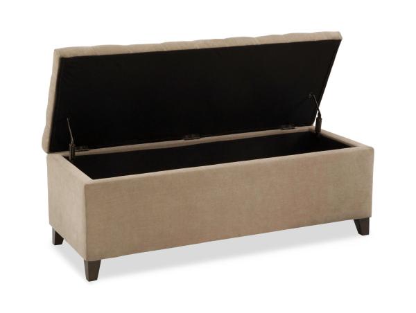 Buy cheap foldable indoor furnitures home shoe box storage ottoman upholstered bedroom bench seat from wholesalers