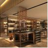 Buy cheap EPE Cotton Fashion Bag Display Shelf For Store 20mm Thick MDF from wholesalers