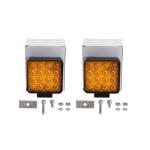 48W 4D LED Vehicle Work Light Flood/Spot 12~48 V DC Square Off-Road Bulb Lamp
