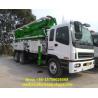 Buy cheap Euro 3 Used Concrete Pump Truck , Mobile Pump Truck Easy Operating from wholesalers