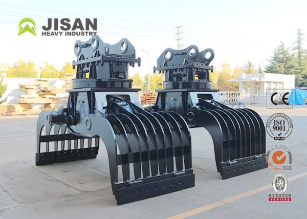 Buy cheap Durable Hydraulic Demolition Sorting Grab , 6-30Ton Selector Grapple from wholesalers