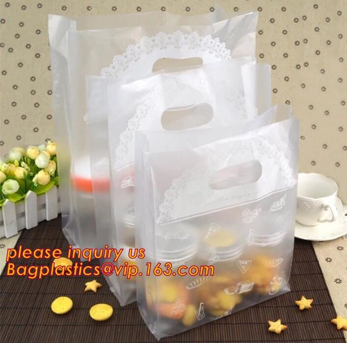 Soft Loop Handle Plastic Bags for carrying food,Starch Oxo Biodegradable Soft Loop Handle Plastic Bag For Grocery bageas