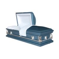 Buy cheap People metal casket , 18guage steel funeral casket MC001 product