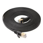 Buy cheap Cat6 UTP Ethernet Lan Cables Flat Short Black Color For Computer from wholesalers