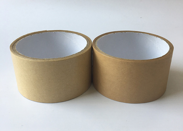 Custom Printed Strong Adhesive Brown Self Adhesive Reinforced Kraft Paper For Box Sealing