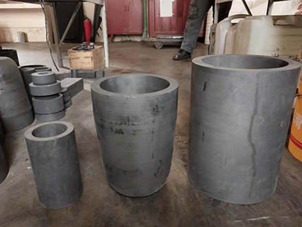 Industrial Foundry Clay Graphite Crucible Heat Resistant High Purity Customized