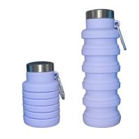 Buy cheap High Quality Eco-friendly Sports 335ml Silicone Collapsible Water Bottle product