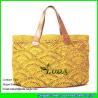 Buy cheap LUDA handmade handbags totes for sale crochet straw raffia bags from wholesalers
