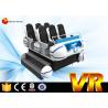 Buy cheap 6 Rides 9D Cinema VR Family Including Shooting Games Vibration / Leg Sweep / Wind from wholesalers