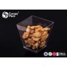 Buy cheap Square Disposable Plastic Dessert Cup Transparent 7 Oz Eco Friendly from wholesalers