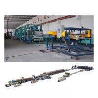 Buy cheap Color Steel 15mm PU Sandwich Panel Production Line product
