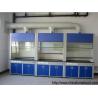Buy cheap Full Steel Laboratory Fume Cupboards PP / PVC Duct With 30W / 40W Lighting from wholesalers