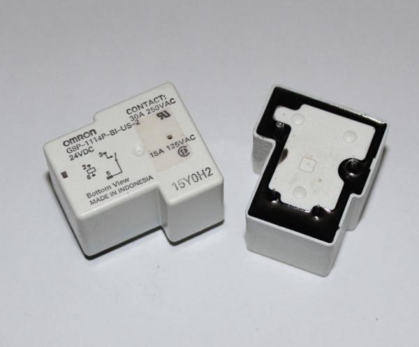 Buy cheap Omron relay G8P-1114P-BI-US-2-24VDC - 15A (4 Pin) from wholesalers