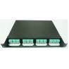 Buy cheap 1U High Density Data Center 19' MPO Fiber Optic Rack Mounted Patch Panel from wholesalers
