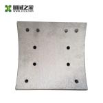 Heavy Truck Crane Brake Lining Truck Brake Pad 3502041CXⅡ 60252684