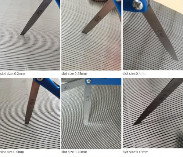 Buy cheap Wooden Case Packaging for Wedge Wire Screen Wire size 1.5x2mm Slot Opening 0.02mm-15mm from wholesalers