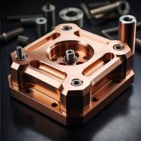 Buy cheap Accuracy CNC Machined Parts Copper Milling CNC Machining Service product