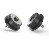 Buy cheap High Contact Force DC Pin Connector 3A Female Male Connectors Black For Electronic Device from wholesalers
