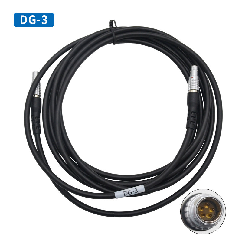 Hi-Target GPS RTK Host Data Cable DG-3 HDL460A Radio Power Cable PW-25 2-Pin 5-Pin Power Adapte