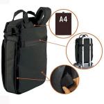 Multifunction Polyester Waterproof Laptop Bag For School Travel Business