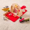 Buy cheap Classic Barn Play Set - Wooden Farm Toys For Toddlers - Farm Animals - Farmer's Barn With Carry Handle from wholesalers