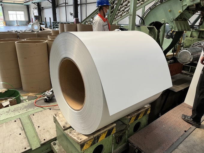 40 Years Warranty Coated RAL Color Pre-Painted Steel Coil For Z275 Galvanized AZ150 Galvalumed Baseplate