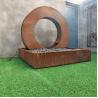 Buy cheap Outdoor Antirust Corten Steel Water Feature Customization Available from wholesalers
