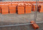 Buy cheap Portable Temporary Fence Panels 32MM Pipe Temporary Security Fencing Plastic from wholesalers