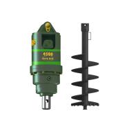 Buy cheap Single Pin Hitch Hydraulic Earth Auger Operator 200mm For Mini Excavators product