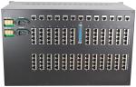360 POTS telephone FXO FXS over fiber optical multiplexer with 4*100M / 1000M