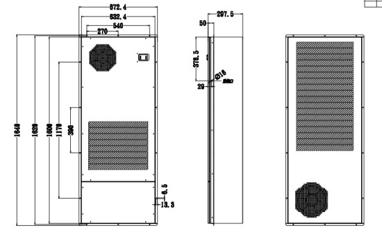 17000BTU Electrical Panel Air Conditioner