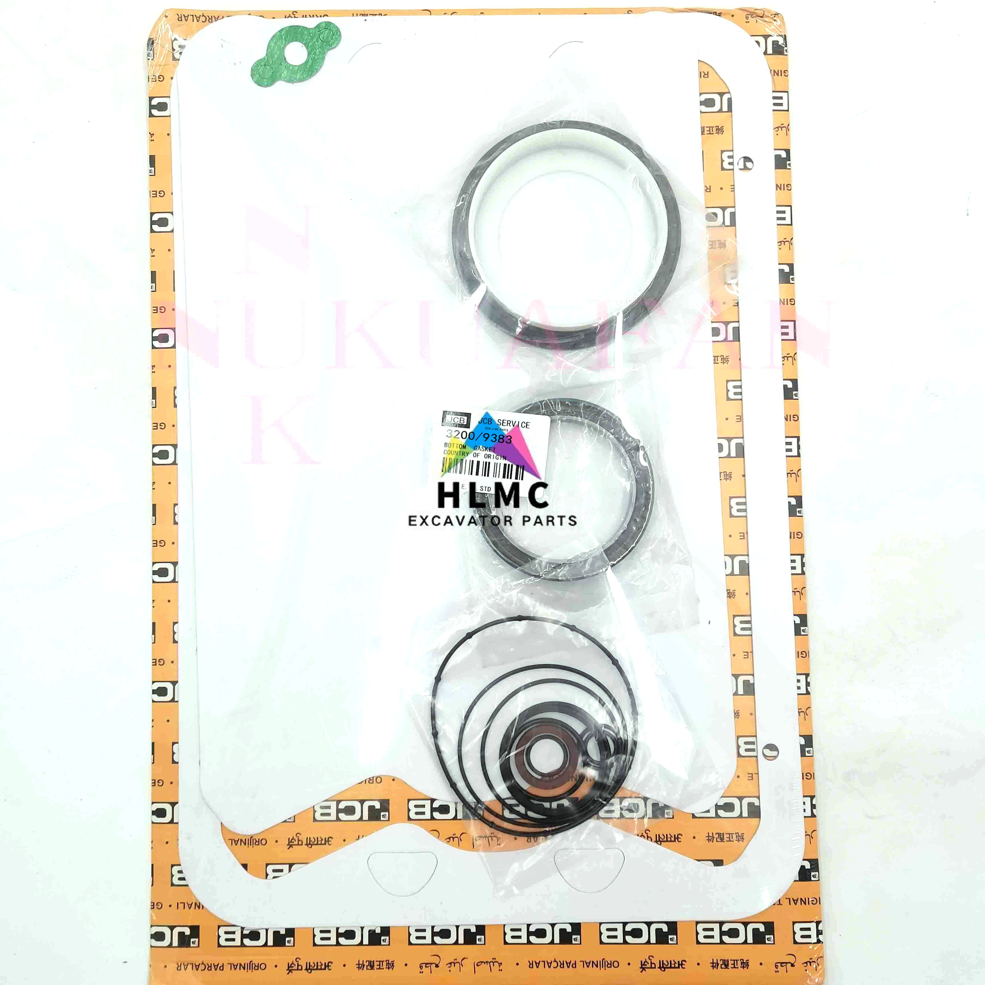 3200-9382 Construction Machinery Spare Parts Jessibo Engine JCB448 Cylinder Head Gasket Complete Kit