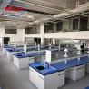 Buy cheap Best Price Alkali Resistant Standard Size Chemistry Lab Furnitures Lab Work Benches With Shelves from wholesalers