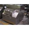 Buy cheap New Condition Stainless Steel 304 Dairy Homogenizer 5000 L/H 45 Mpa 75 KW from wholesalers