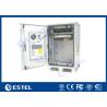 Buy cheap 20U Temperature Control Outdoor Wall Mounted Cabinet Single Wall 48V DC LED Light from wholesalers