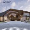 Buy cheap Antique Bronze Corten Steel Sculpture Decorative Abstract Landscape from wholesalers