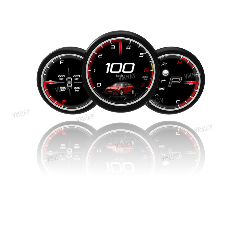 Viknav For BMW MINI F56 Instrument Digital Dashboard Panel Upgrade Speedometer LCD Smart Screen HD Cluster