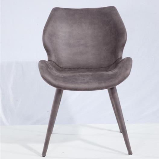 Buy cheap Nordic Style Soft Cushions 48.5cm Metal Restaurant Chairs from wholesalers