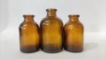10ml 30ml 100ml Amber Glass Reagent Bottle Molded Antibiotic Glass Bottle